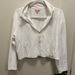 Stoney Clover cropped terry shirt